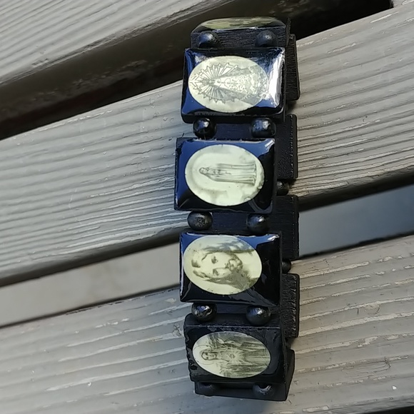 ✨BOGO FREE✨ 2 Religious bracelets Black unisex NWT - Picture 7 of 7